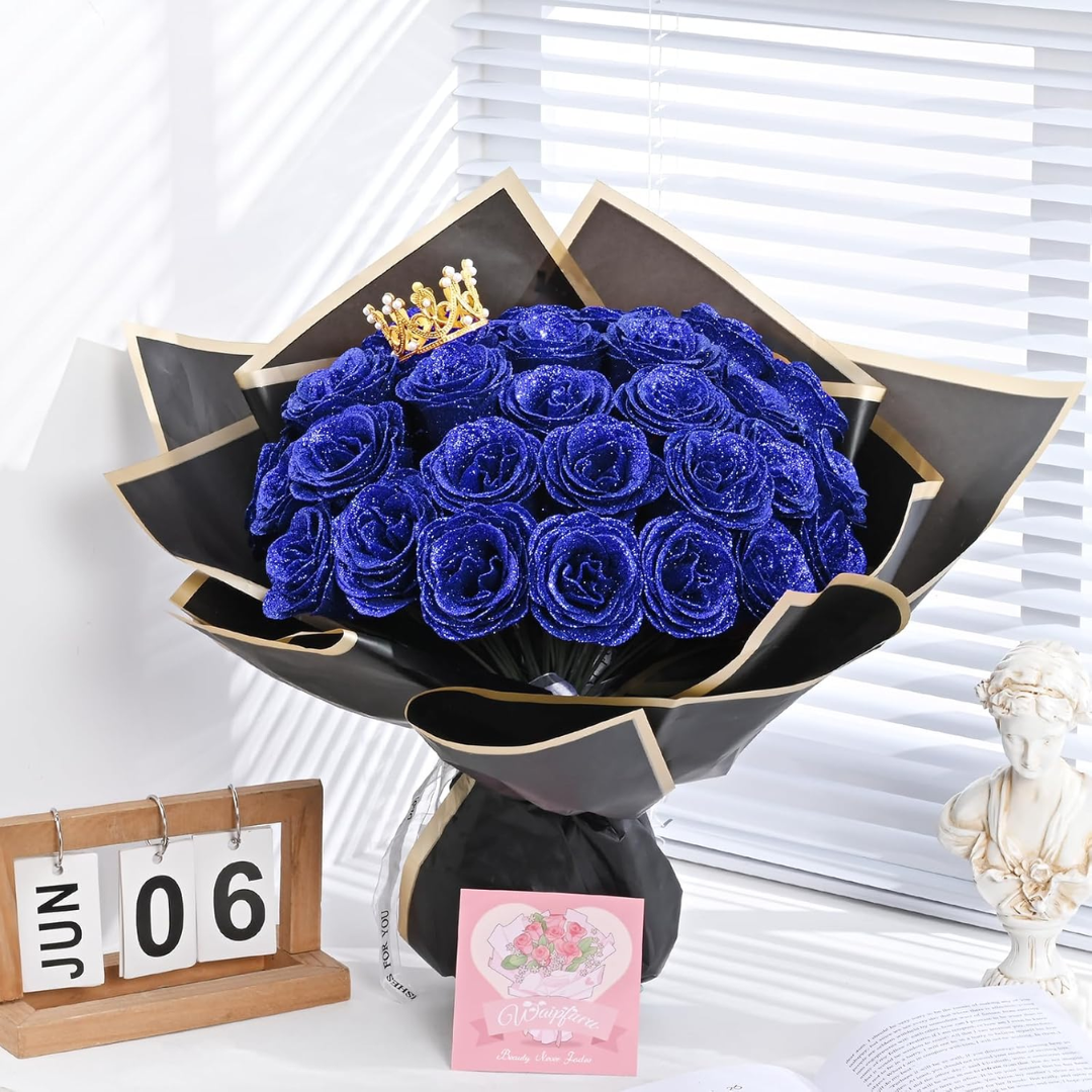 Glitter Rose Bouquet