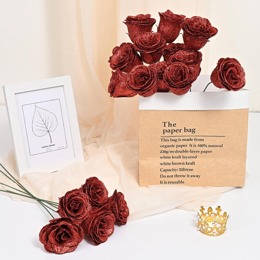 Glitter Rose Bouquet