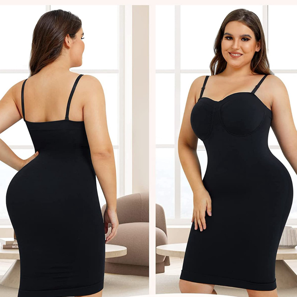 Corset Style Shapewear Dress – Enhances Natural Hourglass Figure