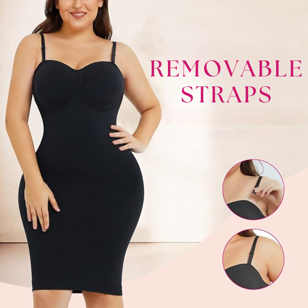 Corset Style Shapewear Dress – Enhances Natural Hourglass Figure