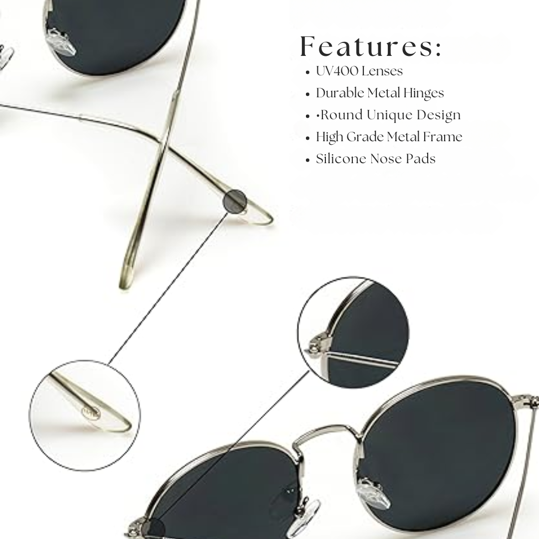 Vintage Style Sunglasses – UV Protective Lens
