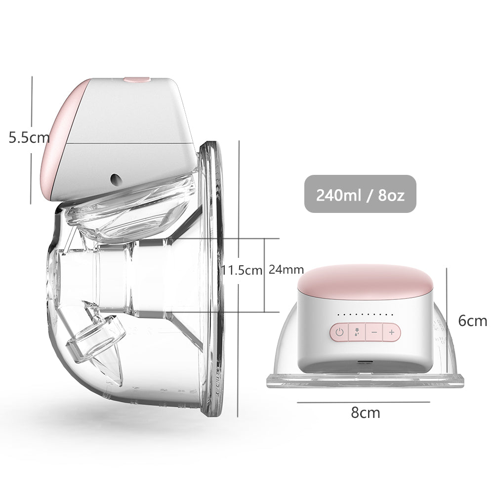 Mums Wearable Breast Pump - Gentle Massage and Pain Free