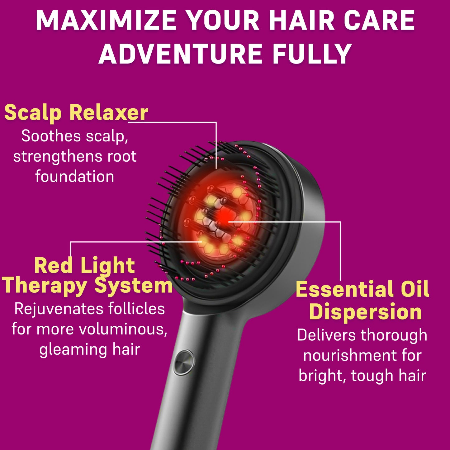 Electric Scalp Massager Brush