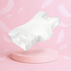 2 in 1 Anti-Wrinkle & Neck Relaxing Pillow with Silk Pillowcase