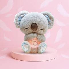 Anxiety Relief Koala Plush Toy with Music, Lights and Rhythmic Breathing Motion