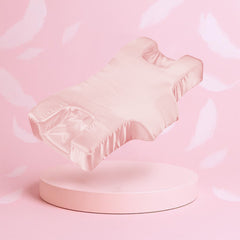 2 in 1 Anti-Wrinkle & Neck Relaxing Pillow with Silk Pillowcase