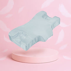 2 in 1 Anti-Wrinkle & Neck Relaxing Pillow with Silk Pillowcase