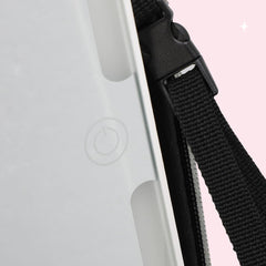 Travel Makeup Case with LED Light & Mirror Portable