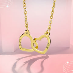 Eternal Rose Box with Heart Necklace