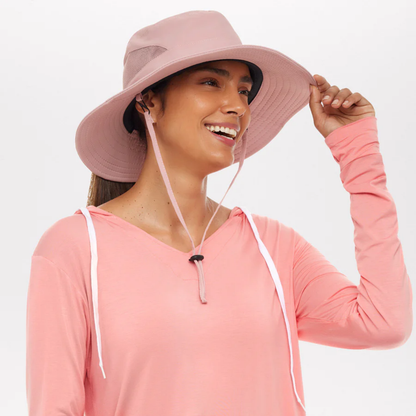 Women's Everyday UV Protection Sun Hat with Ponytail slot for convenience