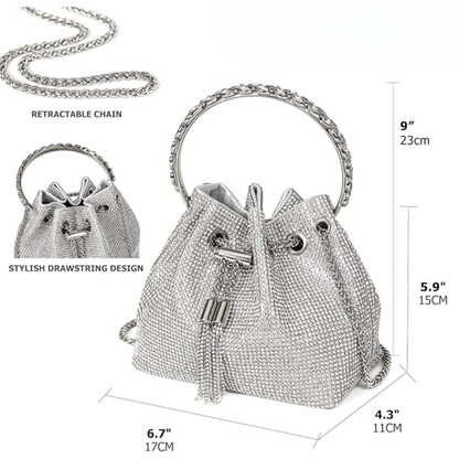 Sophisticated Rhinestone Handbag