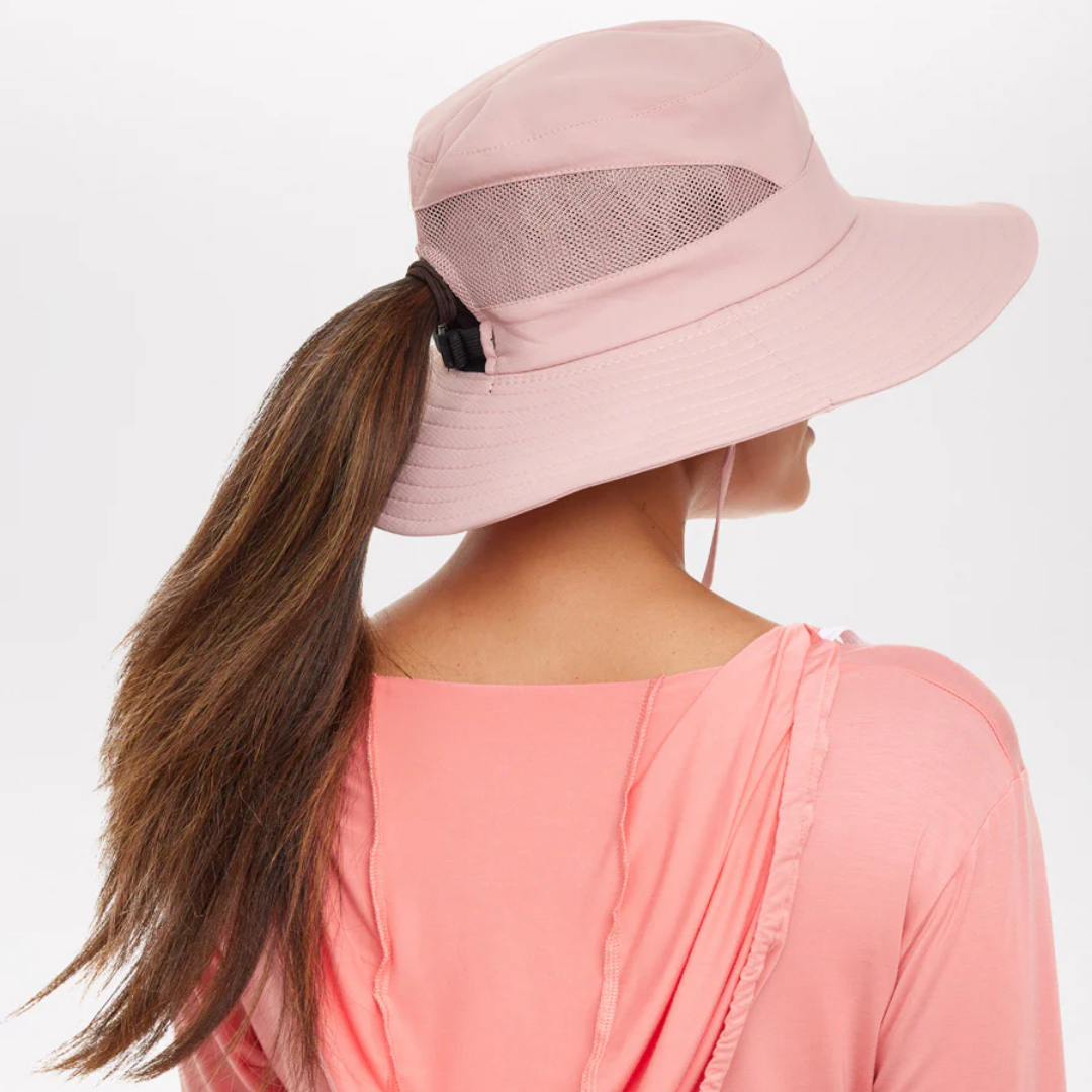 Women's Everyday UV Protection Sun Hat with Ponytail slot for convenience