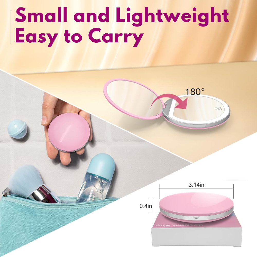 LED Compact Mirror