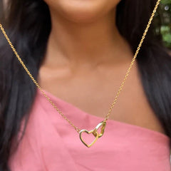 Eternal Rose Box with Heart Necklace