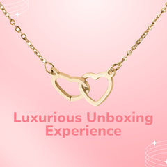 Eternal Rose Box with Heart Necklace