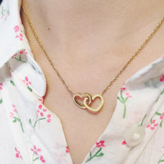 Eternal Rose Box with Heart Necklace