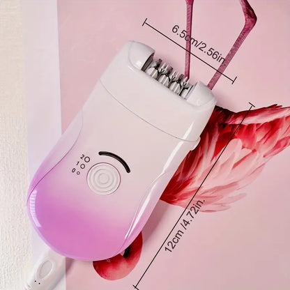 3-in-1 Rechargeable Painless Hair Epilator with Electric Tweezers for Legs and Arms