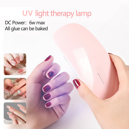 Mini UV LED Nail Lamp for Curing Gel Nail Polish