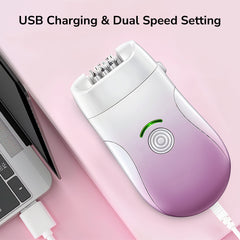 3-in-1 Rechargeable Hair Epilator with Electric Tweezers for Legs and Arms