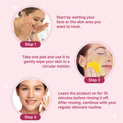 Turmeric Kojic Pads - Brightens & Evens Skin Tone (2-PACK)