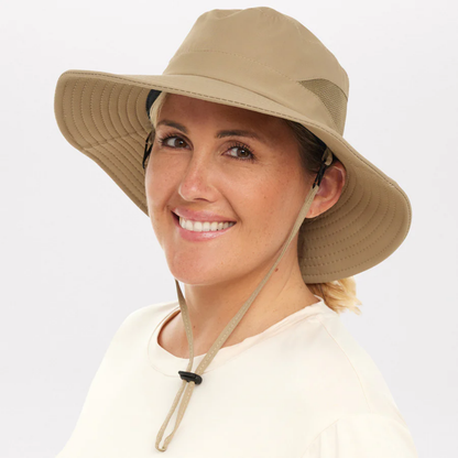 Women's Everyday UV Protection Sun Hat with Ponytail slot for convenience