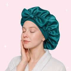 All-Night Silk Bonnet - Stays On All Night Guaranteed