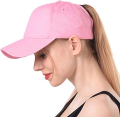 Womens Ponytail Cap for Running, Tennis, Golf & All Occassions