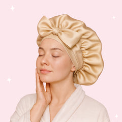 All-Night Silk Bonnet - Stays On All Night Guaranteed