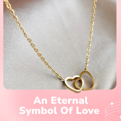 Eternal Rose Box with Heart Necklace