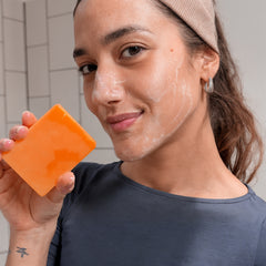 Turmeric Brightening Soap - Helps with acne and dark spots