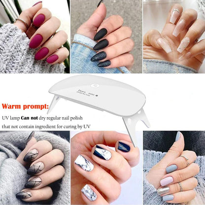 Mini UV LED Nail Lamp for Curing Gel Nail Polish