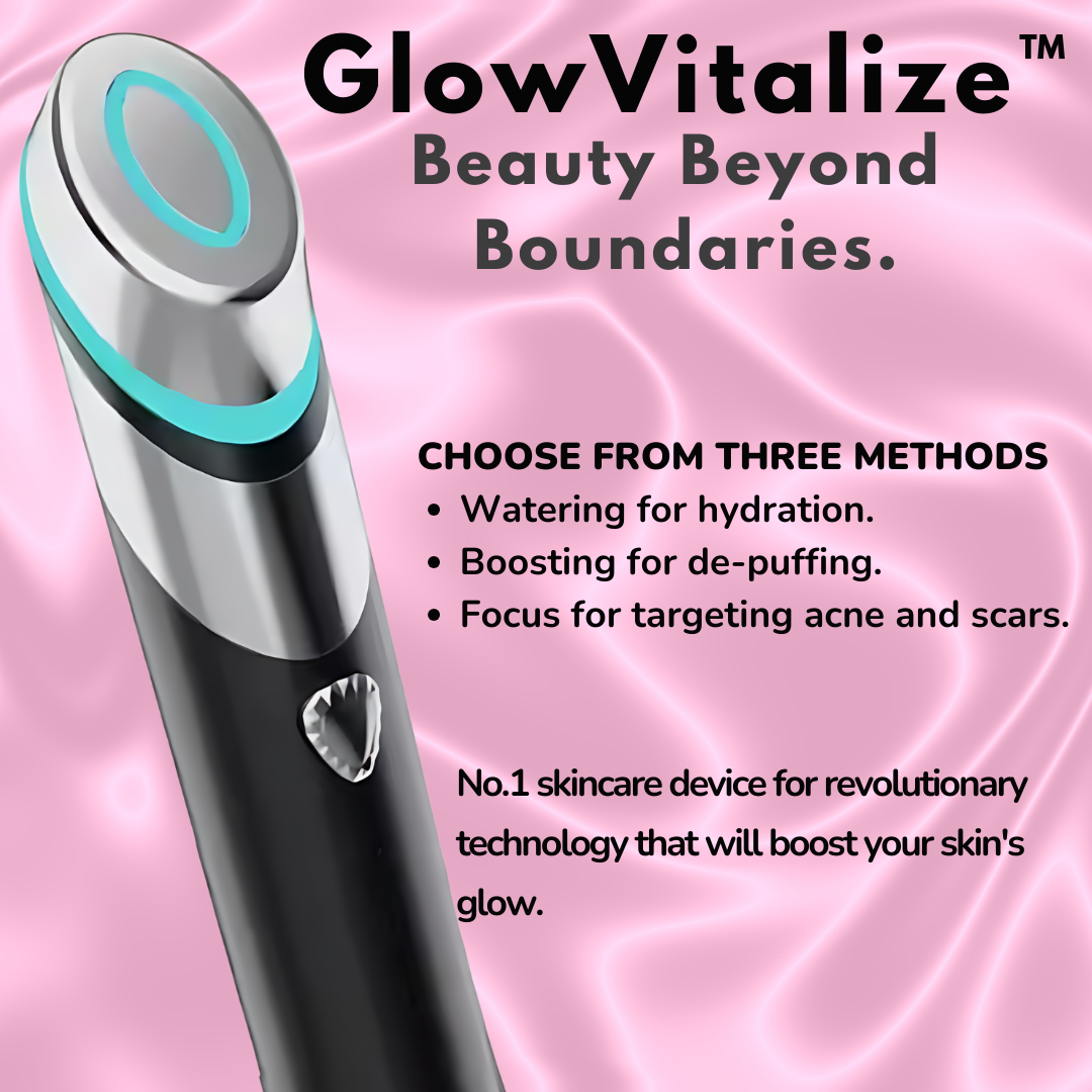 Rejuvenating Facial Glow Booster Device for Healthier and Glazed Skin