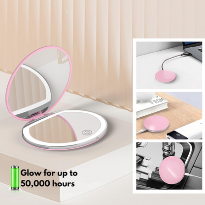 LED Compact Mirror