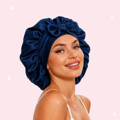 All-Night Silk Bonnet - Stays On All Night Guaranteed