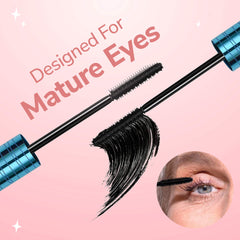 Waterproof Mascara Perfect for Mature Women - Volumizing & Thickening