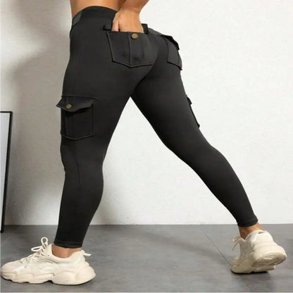 Women High-Waisted Cargo Leggings with Pockets for Yoga, Workout and Daily Wear