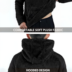 Unisex Plush Fleece Pullover Hoodie (Buy 1 Get 1 Free)