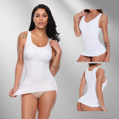 Body Sculpting Tank Top - Cinches waist for feminine shape
