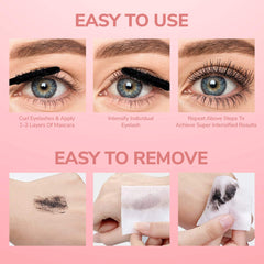 Waterproof Mascara Perfect for Mature Women - Volumizing & Thickening