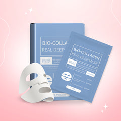Bio-Collagen Deep Mask - Anti-Wrinkle Lifting Korean Mask for Deep Collagen Renewal