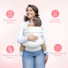 Classic Baby Carrier - For Newborn to Toddler