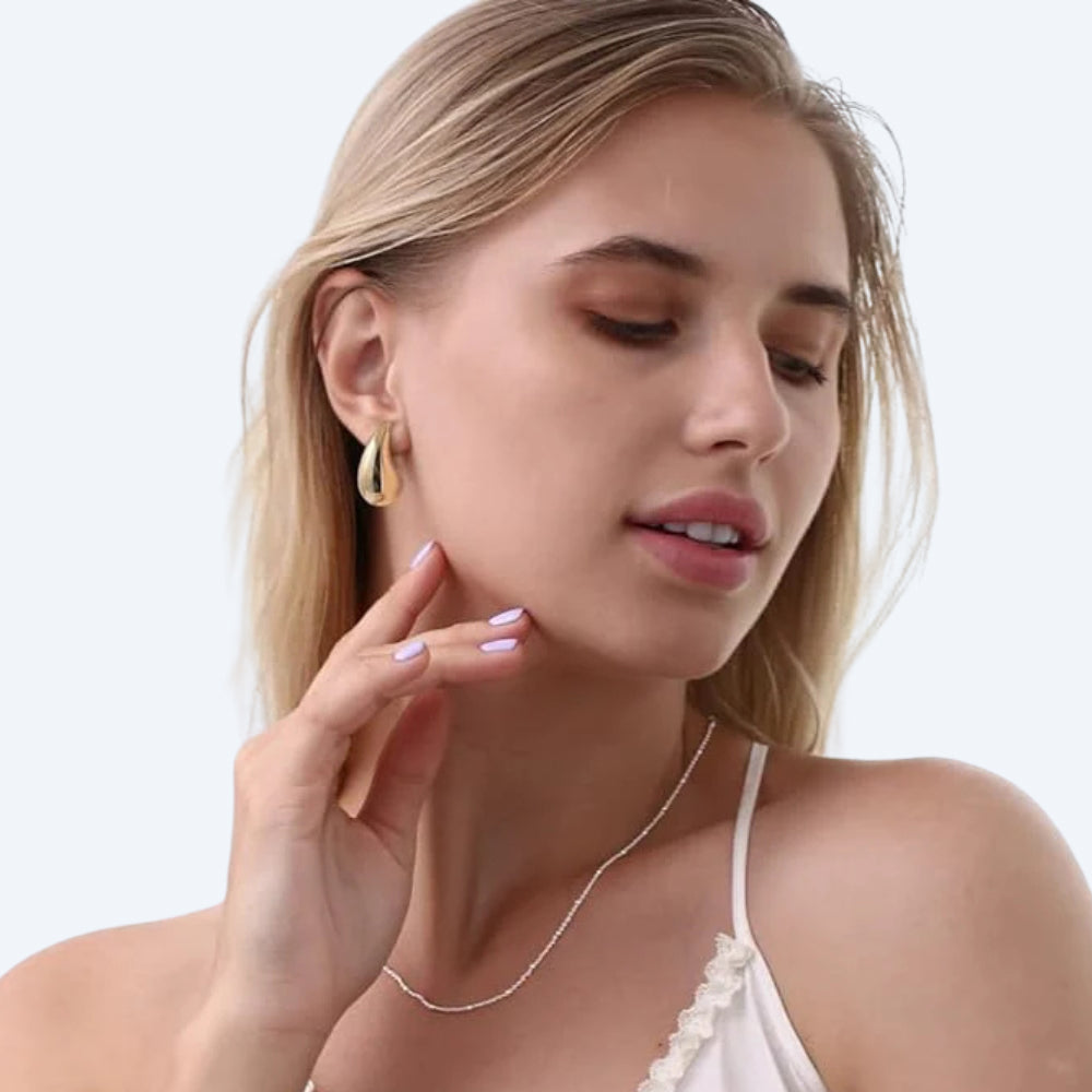 Drop Bliss Earrings - Comes in as a Pair for Both Ears
