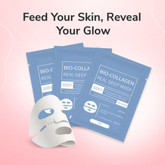 Bio-Collagen Deep Mask - Anti-Wrinkle Lifting Korean Mask for Deep Collagen Renewal