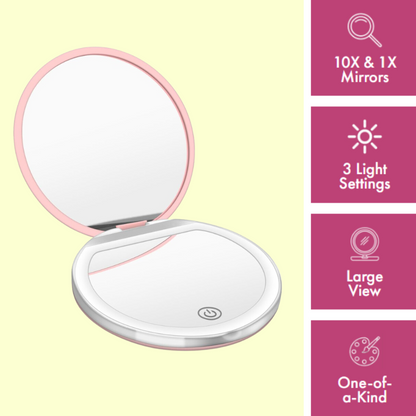 LED Compact Mirror