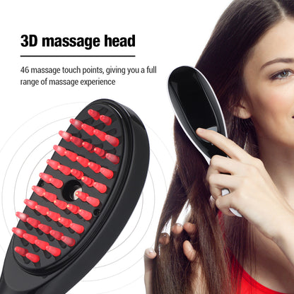 Scalp Massager Spray Brush - Advandced Red & Blue Light Technology