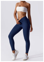 High Waist Ruched Leggings