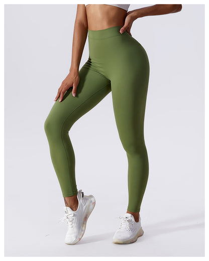 High Waist Ruched Leggings