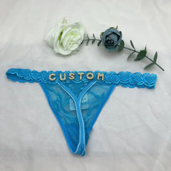 Personalized Lace Thongs & Strings for your Girlfriend or Wife