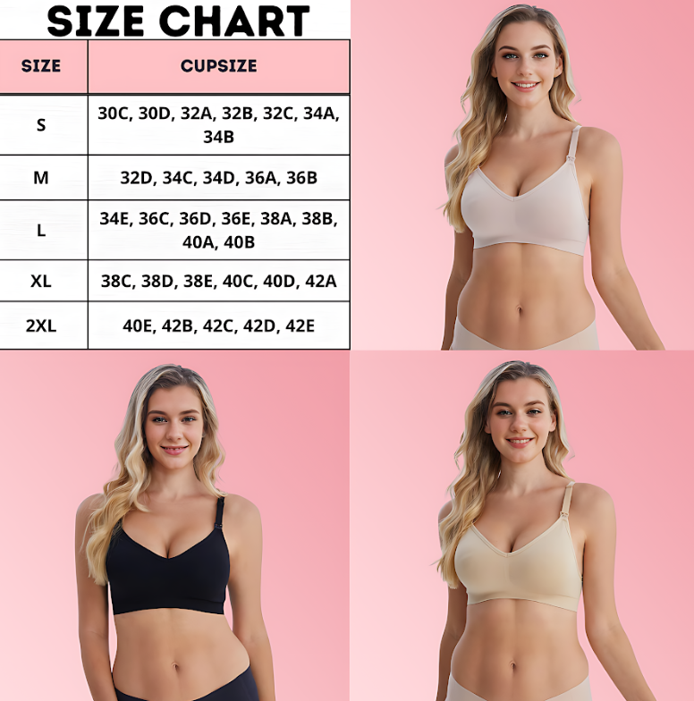 Maternity Nursing Bra – Stylish Design with Nursing Convenience