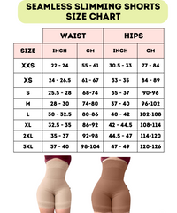 High Waist Fajas Seamless Slimming Shorts - Without Zipper & Hooks